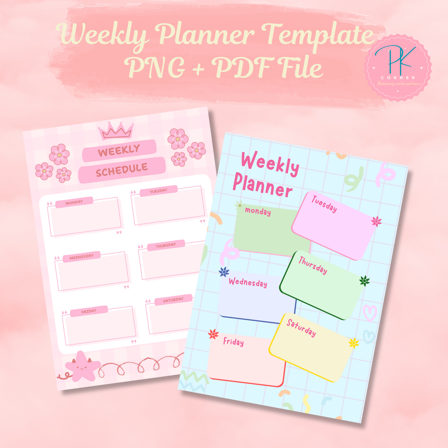 Weekly Planner Template