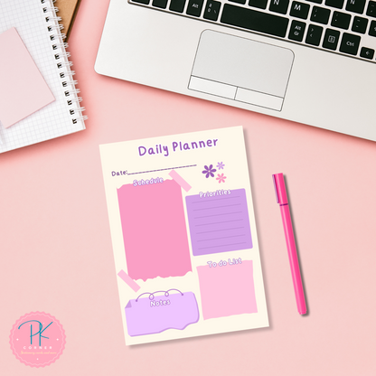 Daily Planner Template - Ready to print