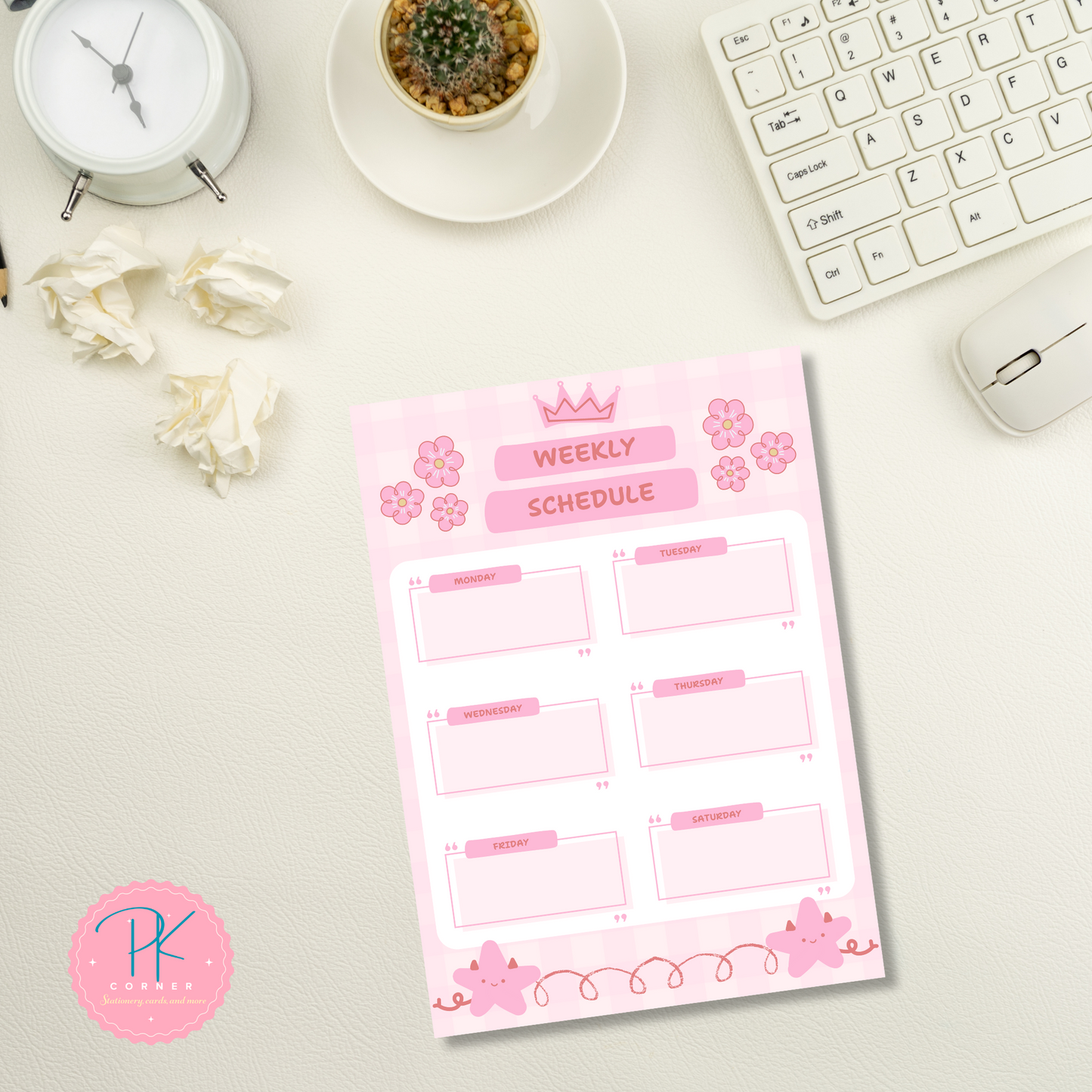 Weekly Planner Template