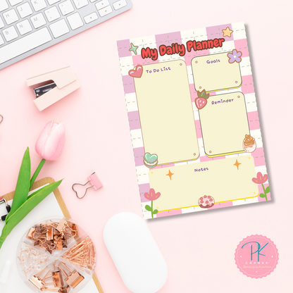 Daily Planner Template - Ready to print