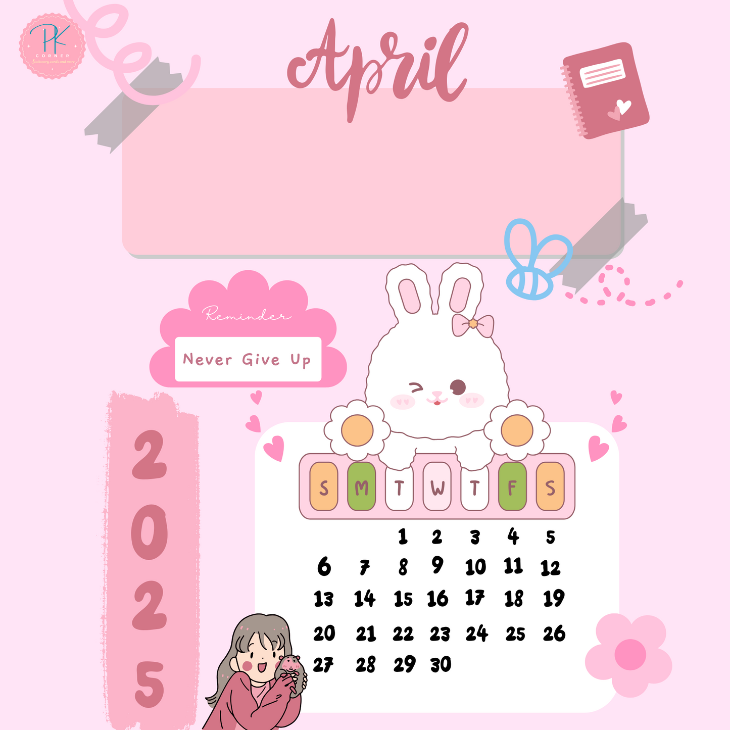 2025 Calendar Template - Ready to Download