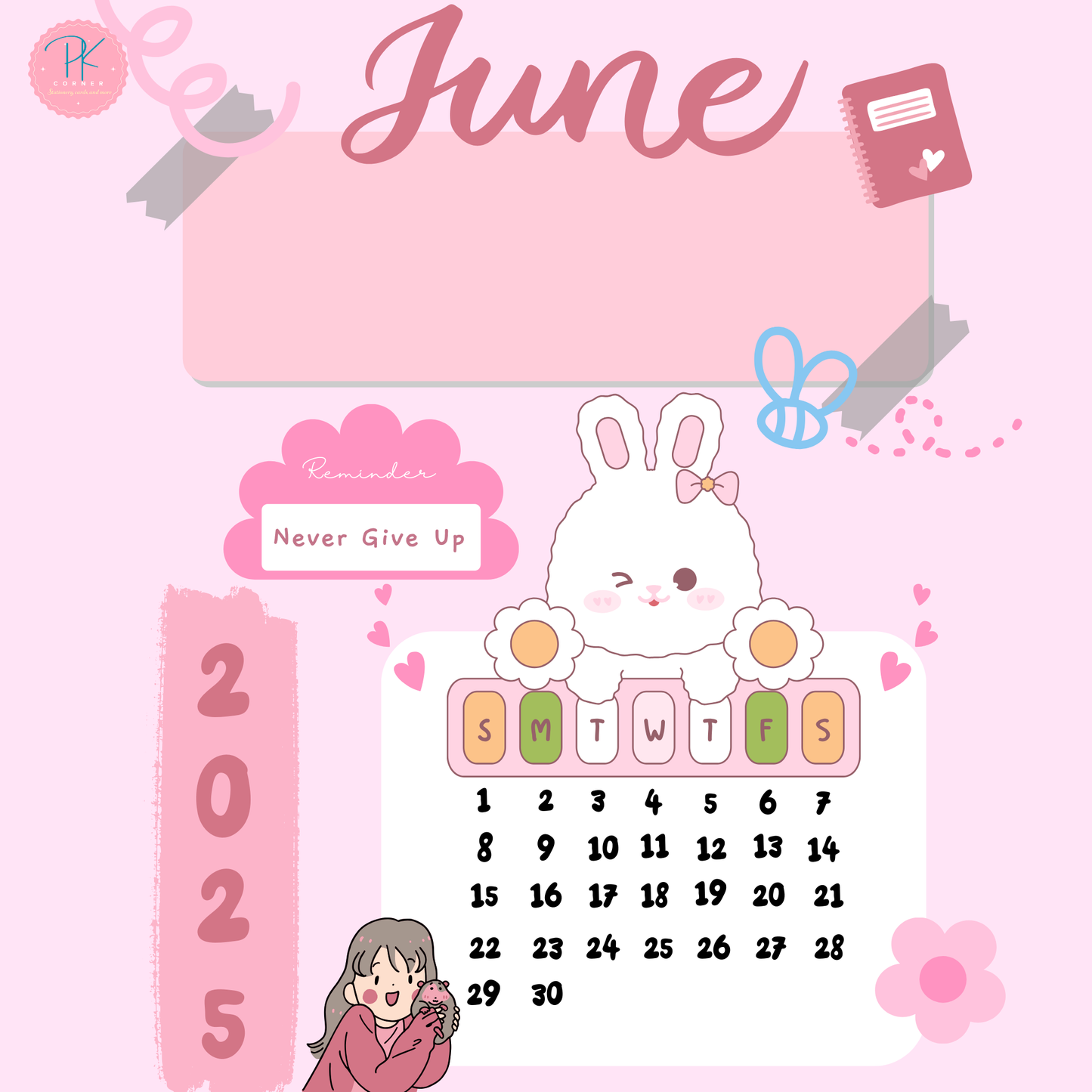 2025 Calendar Template - Ready to Download