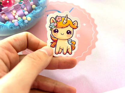 Cute Unicorn Sticker || Pack of 20