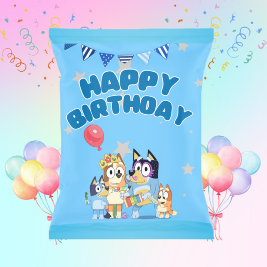 Custom Chip Bags | Bluey