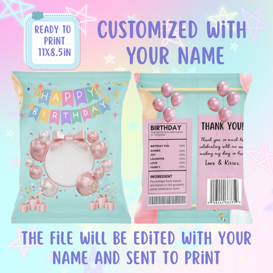 Custom Chip Bags | Balloon