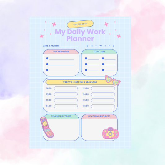 Weekly Planner Template | Ready to Download