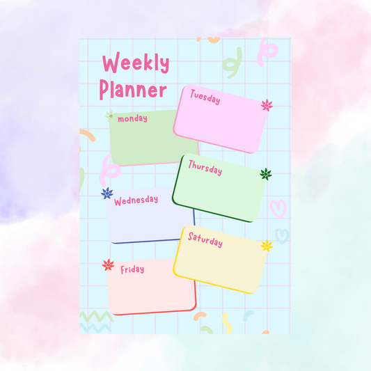 Weekly Planner | Ready to download | DIY