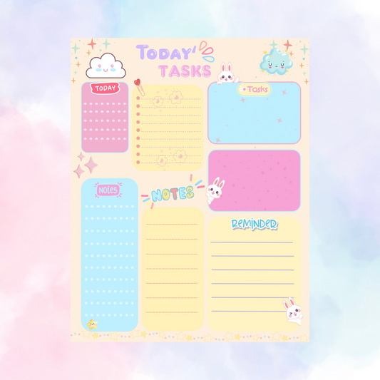 Notepad Template | Ready to Download